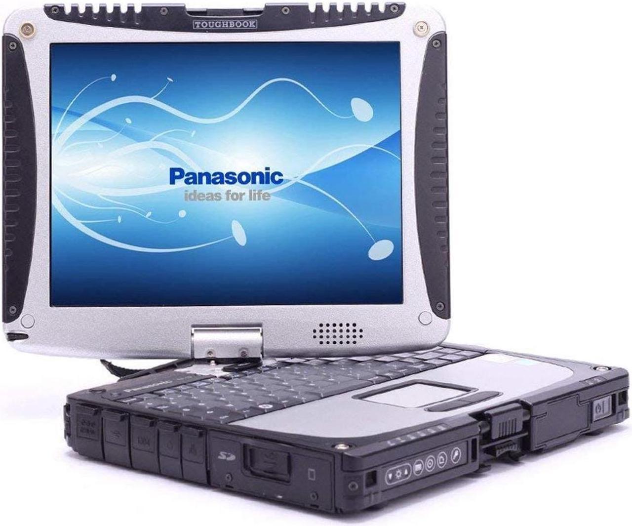 Panasonic Toughbook CF-19 MK8, Core i5 3rd Gen, 10" Touch Laptop, 8GB RAM, 256GB SSD, Windows 10 (Grade C)