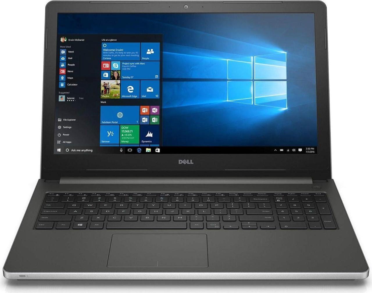 Dell Inspiron 5559, 15.6" HD Touchscreen Laptop, Core i5 6th Gen, 8GB RAM, 256GB SSD, Windows 10