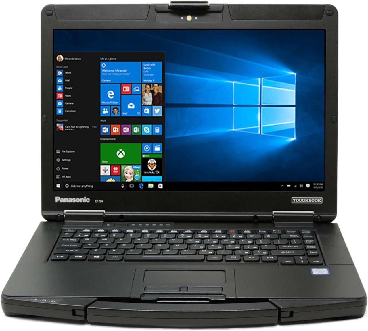 Panasonic Toughbook CF-54 MK1, 14" FHD (1920 x 1080) Touchscreen Laptop, Core i7 5th Gen. 16GB RAM, 512GB SSD, Windows 10