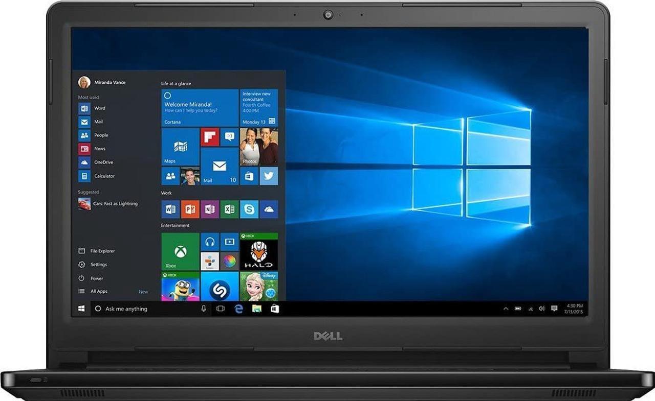 Dell Inspiron 5566, 15.6" HD Laptop, Core i5 7th Gen (2.5GHz), 8GB RAM, 256GB SSD, Windows 10