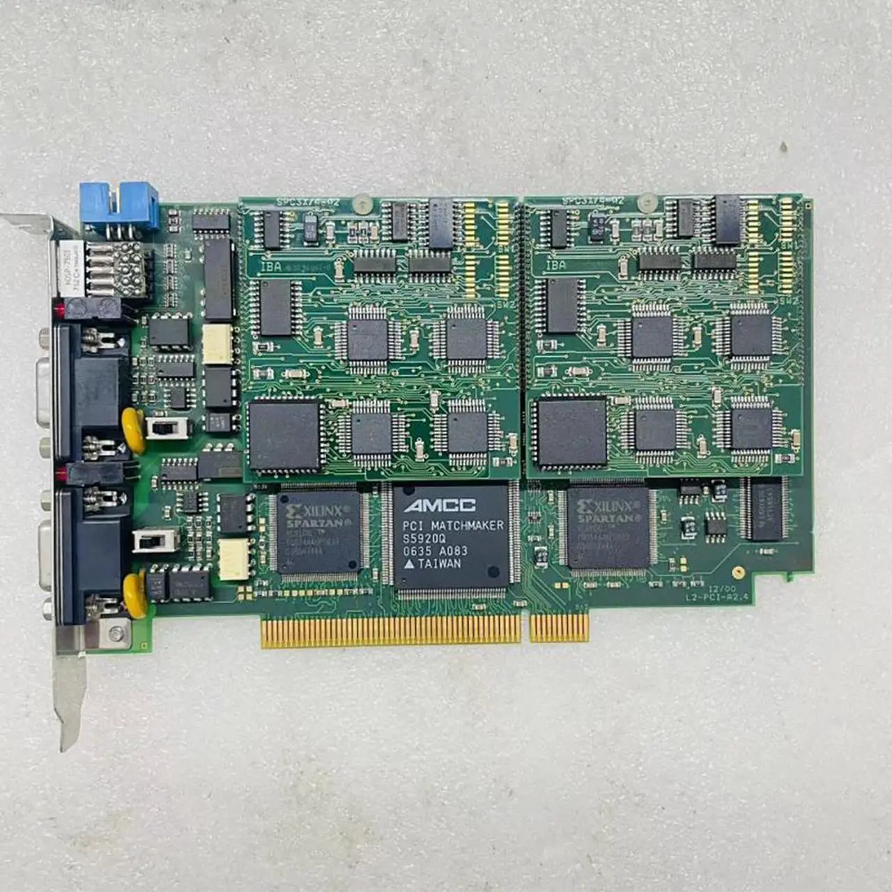 Alt view image 5 of 5 - L2-PCI-A2.4 ibaCom-L2B-8-8 SPC3X/4-A2 Control card