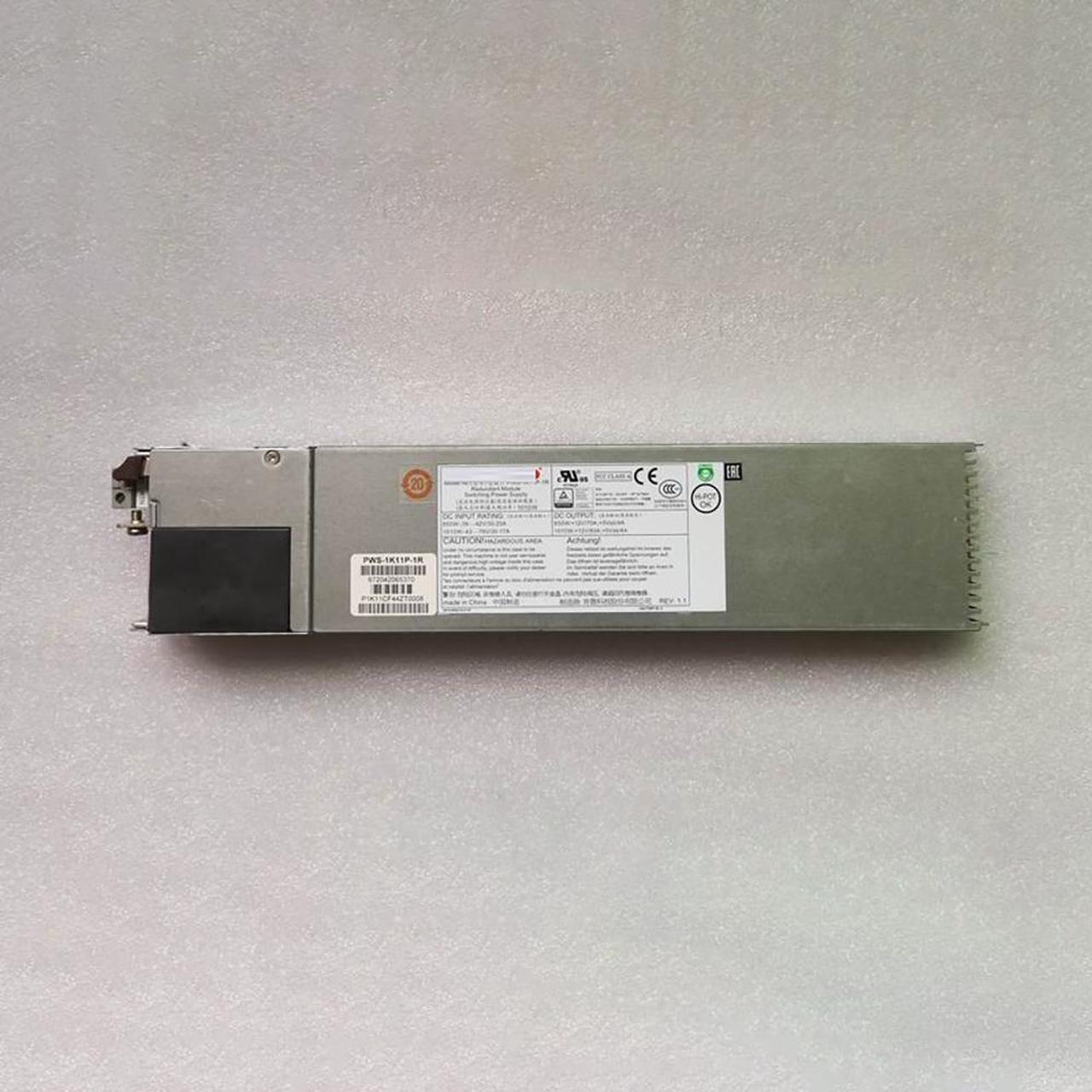 Alt view image 3 of 5 - PWS-1K11P-1R 1010W redundant power module DC power supply