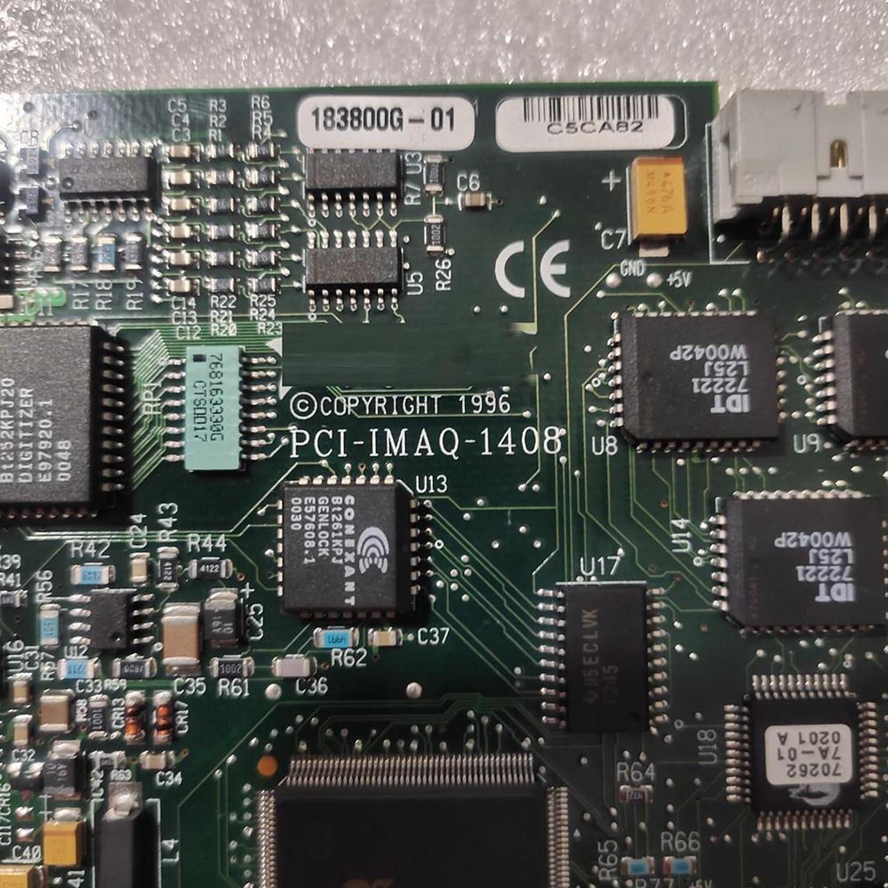 Alt view image 3 of 5 - For  PCI-IMAQ-1408 video image acquisition card PCI-1408