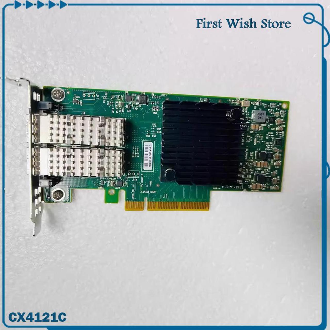 Main image of NIC Ethernet OMRT0D 020NJD 25G Network Card CX4121C ConnectX-4LX