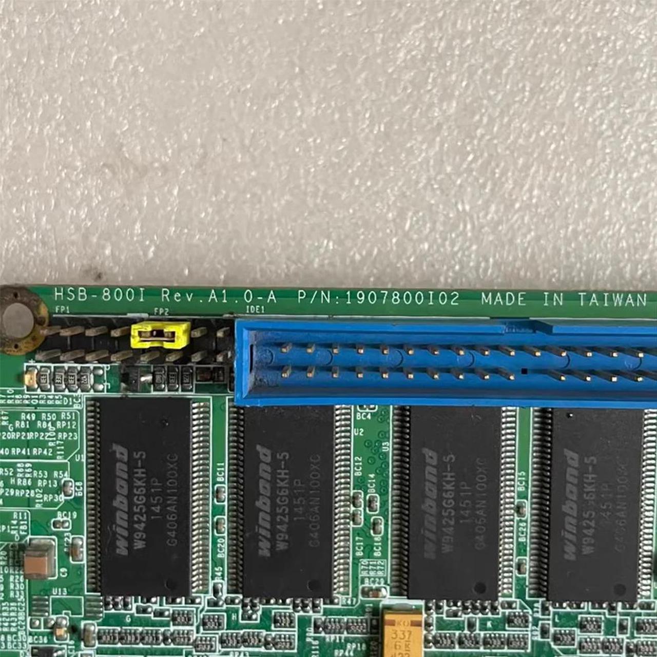 Alt view image 2 of 5 - HSB-800I Rev.A1.0-A For Industrial Control Half Length Motherboard