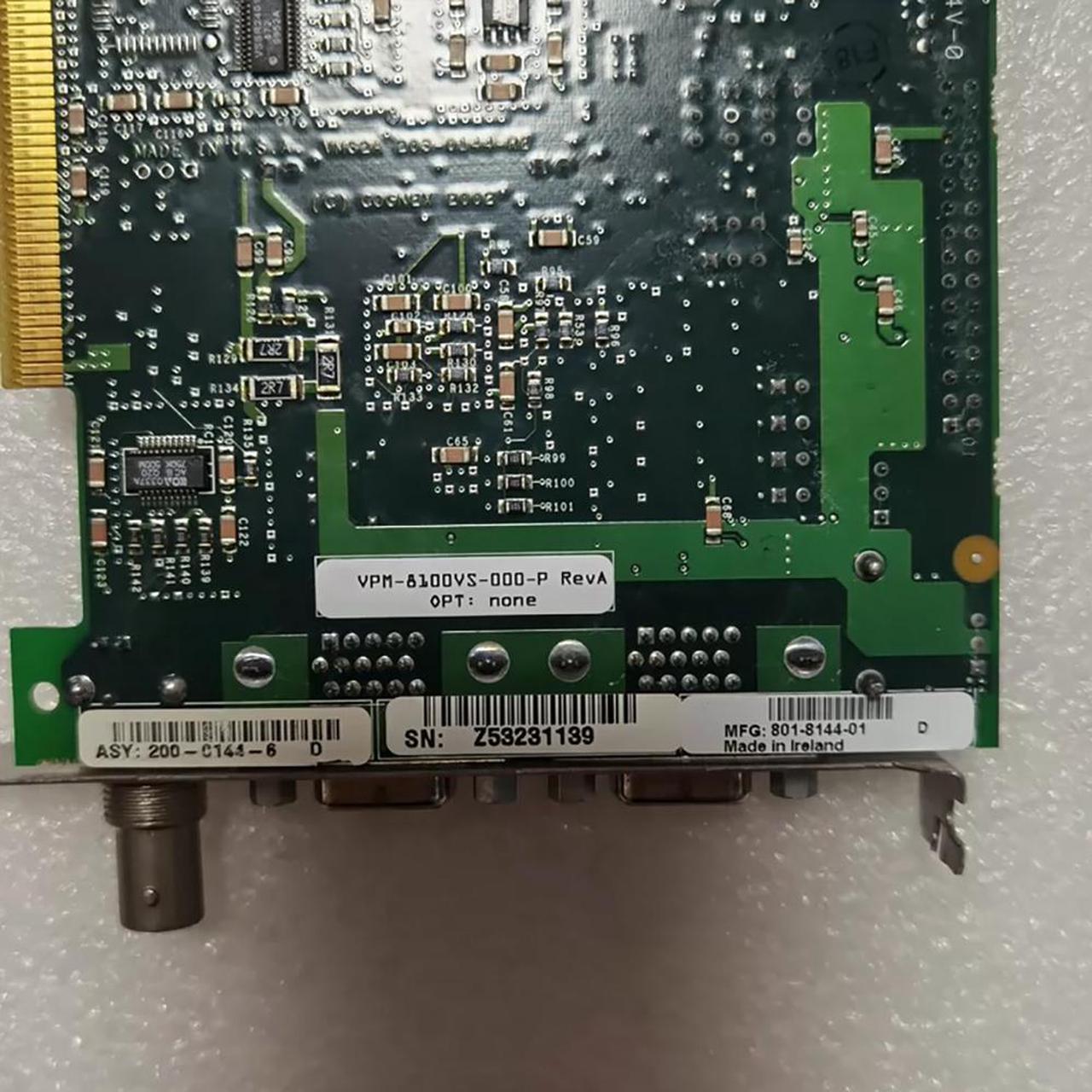Alt view image 2 of 4 - VPM-8100VS-000-P Rev A Industrial camera image acquisition card