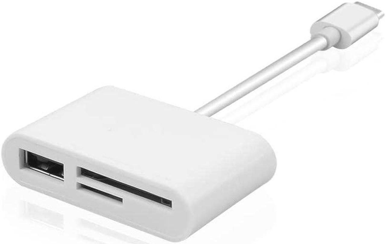 Alt view image 5 of 5 - Acuvar USB C Ultra High Speed Memory Card Reader & Writer for SD, HC, SDXC, MicroSD, SDHC, MicroSDXC for Computers, Smartphones and All USB C Enabled Devices Plug and Play OSX OTG USB Windows Chrome