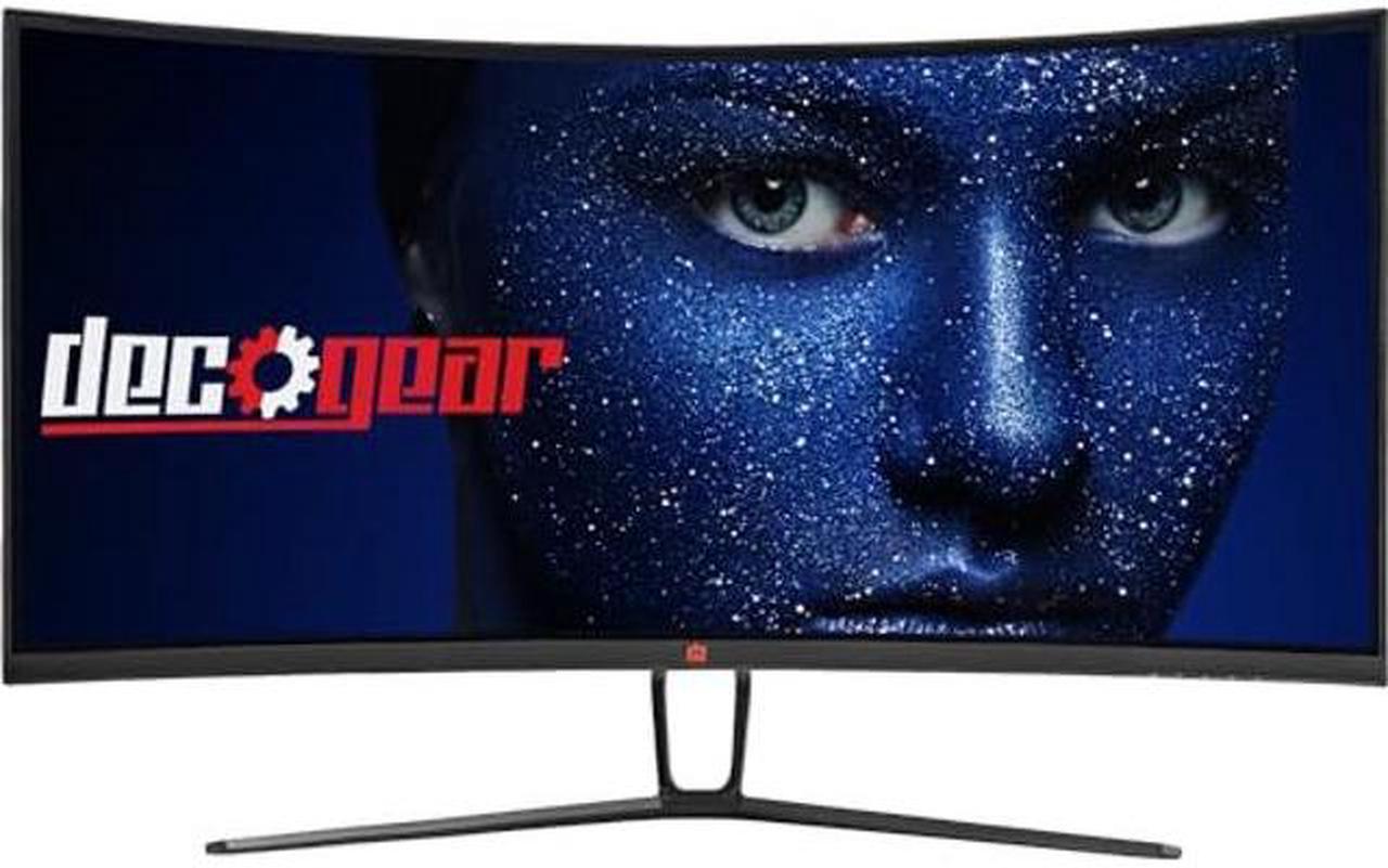 Main image of Deco Gear 35" Curved Gaming Ultrawide Monitor, 3440x1440, 120hz, 1ms MPRT, 21:9, 99% sRGB