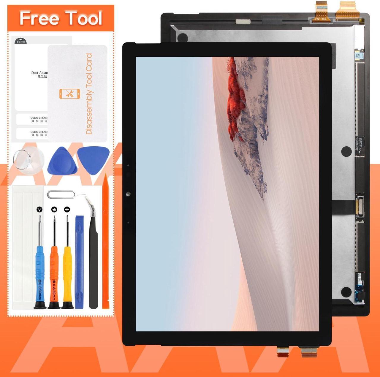 Main image of Screen Replacement for Microsoft Surface Pro 7 LCD Display 1866 2019 C02XR7Y9JG5H Touch Screen Digitizer Full Assembly,with Tools