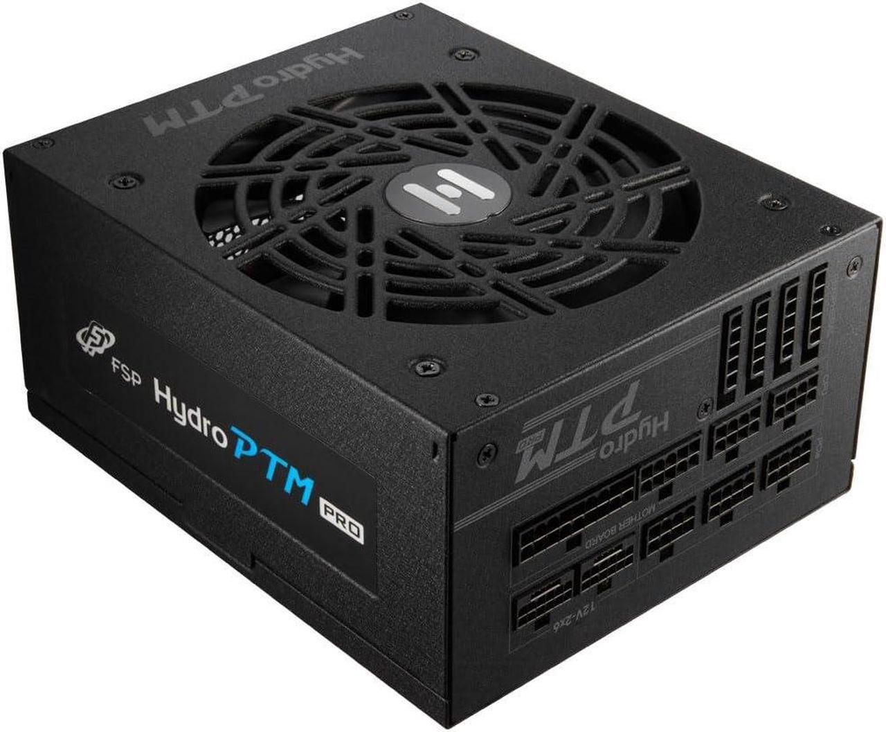 Main image of FSP Hydro PTM PRO 1350W ATX 3.0 & PCIe 5.0 (12V-2X6) X2 80 Plus Platinum Full Modular Power Supply Above 1300 Wattage for Gaming and Workstation PCs and Computers 10 Year Warranty (HPT2-1350M, GEN5)