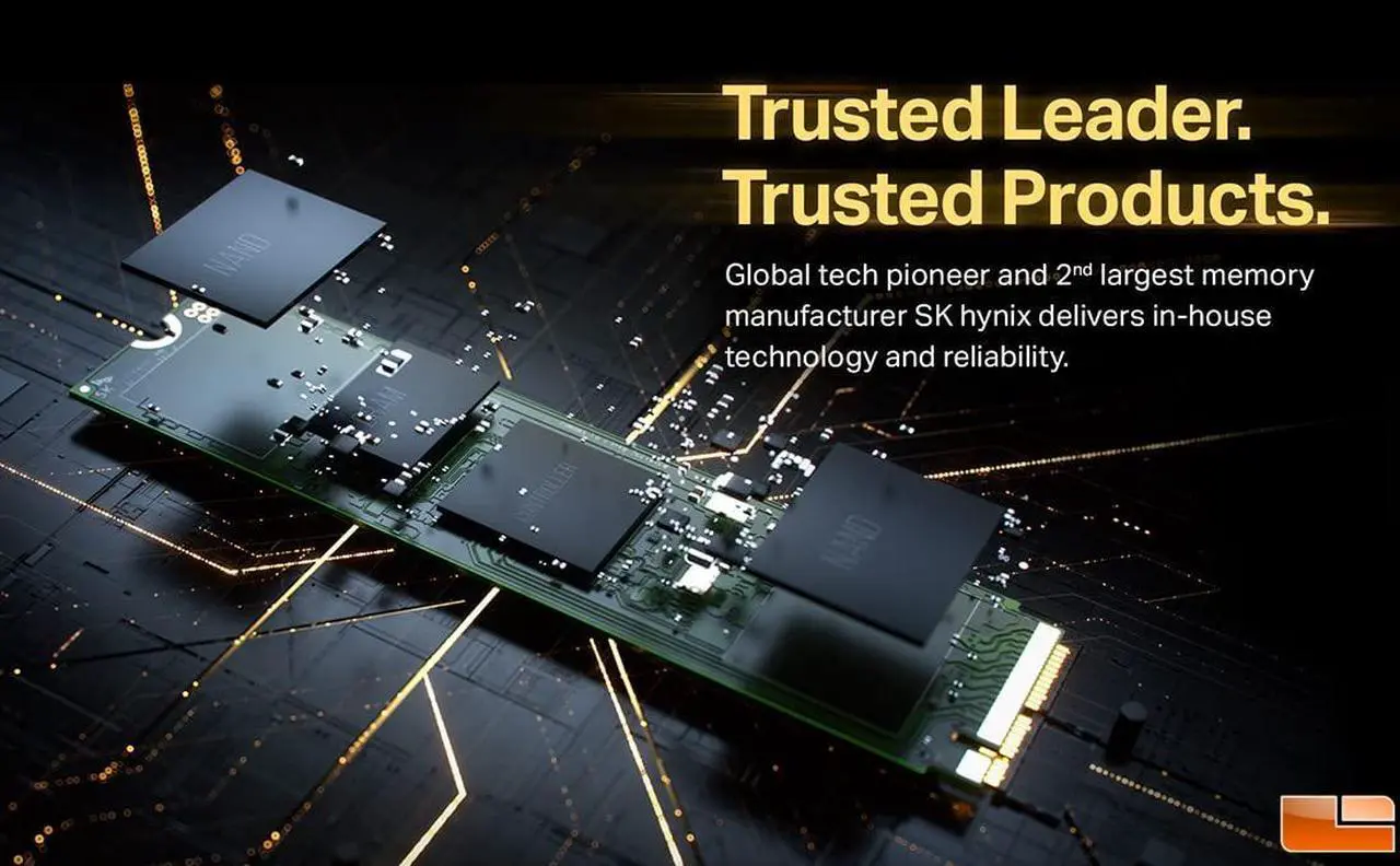 Alt view image 3 of 4 - SK Hynix 512GB Gaming Gen4 M.2 2280 PCIe NVMe Internal Solid State Drive (SSD) - Stream Deck, Laptop & Desktop Compatible