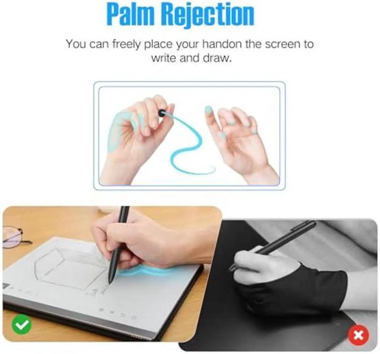 Alt view image 4 of 5 - Jvkzaen Remarkable 2 Pen with Eraser, EMR Stylus Pen with 4096 Pressure Levels, Tilt Sensor,Palm Rejection, Pencil Holder, for Remarkable 2&1/Galaxy Tab&Book/BOOX/Wacom/Scribe and Other EMR Devices