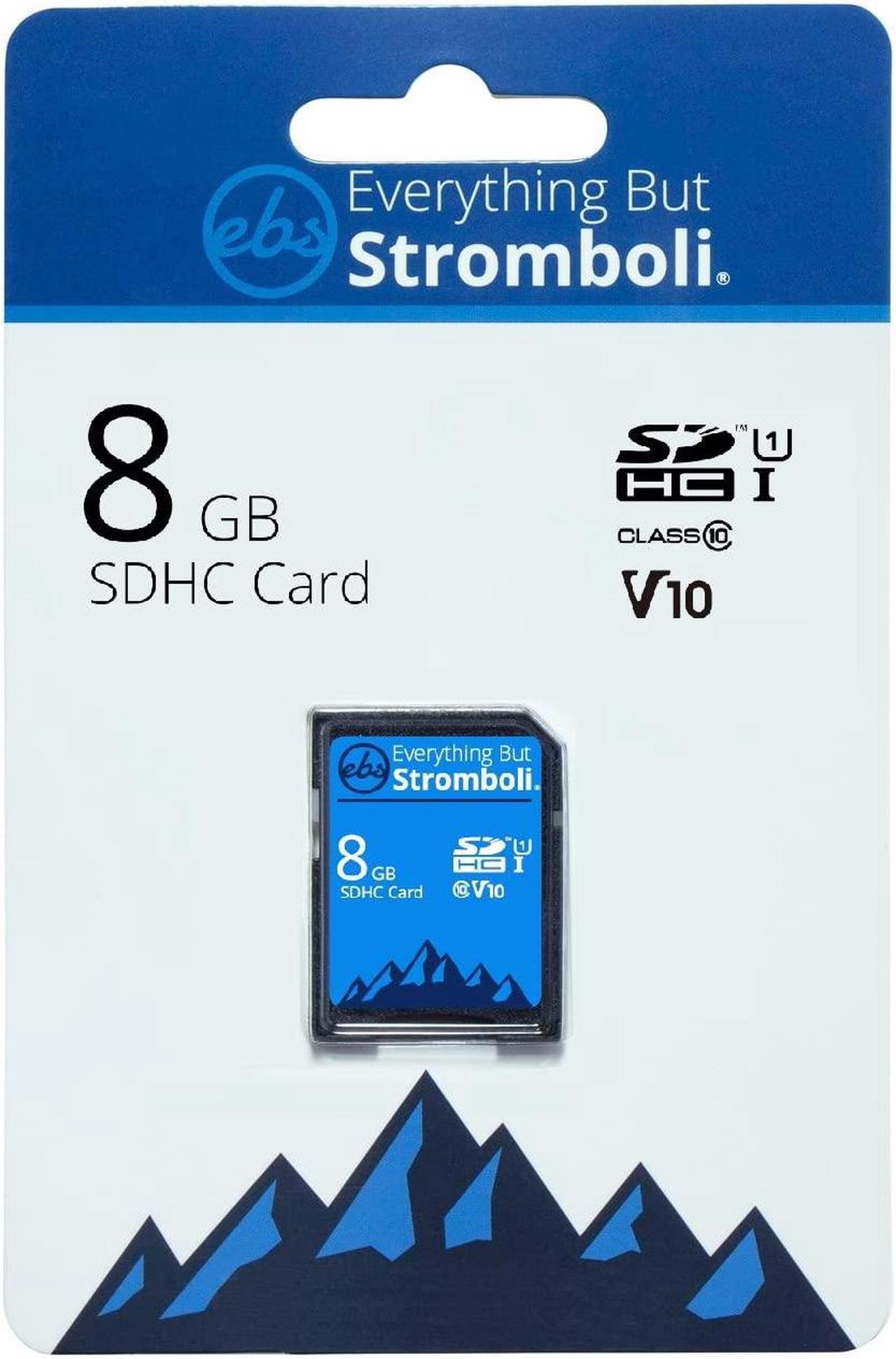 Alt view image 2 of 3 - Everything But Stromboli 8GB SD Card (5 Pack) Speed Class 10 UHS-1 U1 C10 8G SDHC Memory Cards for Compatible Digital Camera, Computer, Trail Cameras
