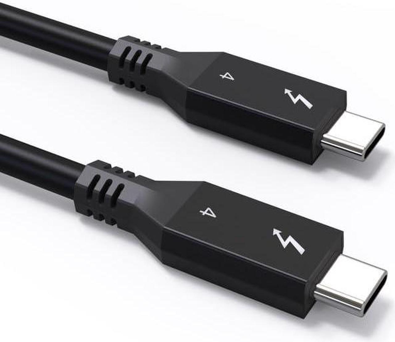 Main image of Foboiu Thunderbolt 4 Cable 3 feet (0.9 Meter) 2Pack USB-C to USB-C Cable with 240W Charging, Supports 8K Display and 40 Gbps Data Transfer, for iPhone 15, MacBook, iPad, Samsung Galaxy S23 etc