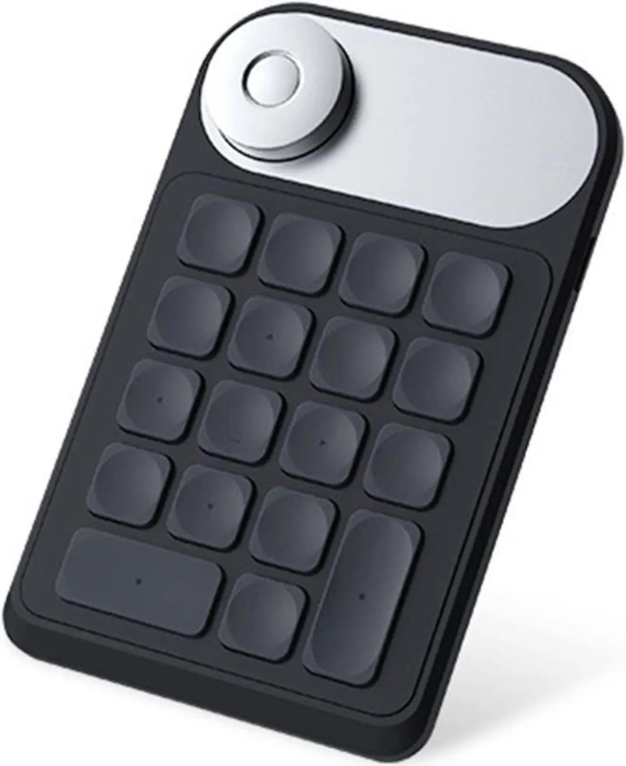 Main image of Mini Keydial Keyboard, 2.4 GHz Wireless One Handed Shortcut Keys Programmable Keypad with 18 Customizable Keys, 1200 MAh Battery, for Drawing, Illustration, Video, Designer