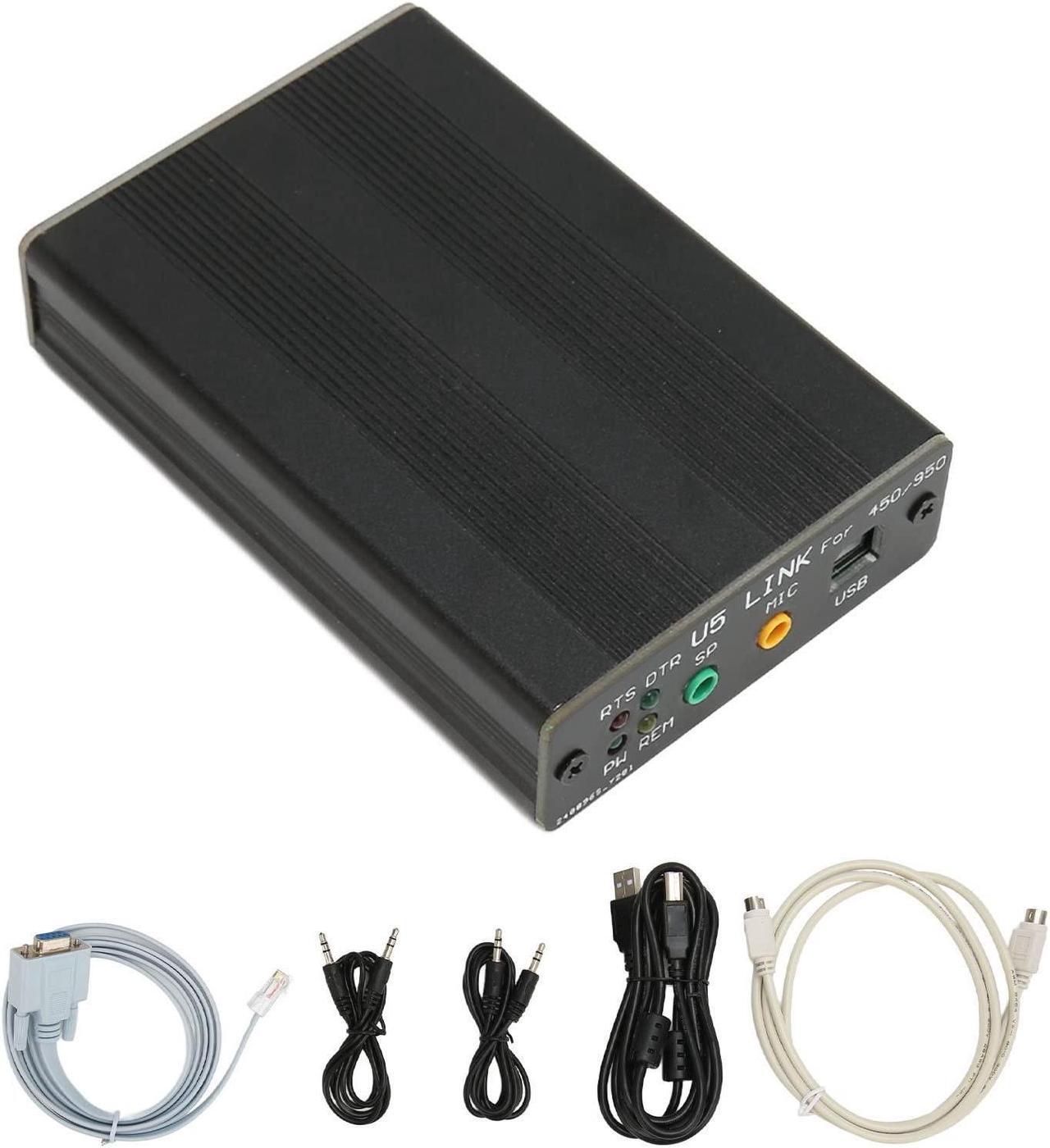 Alt view image 4 of 5 - PC Linker Adapter for yaesu FT 450D FT 950D DX1200 FT991 U5 Link Plus 5 Cable, Radio Connector for YAESU FT 891 991 FT 818 FT 857D FT 897D