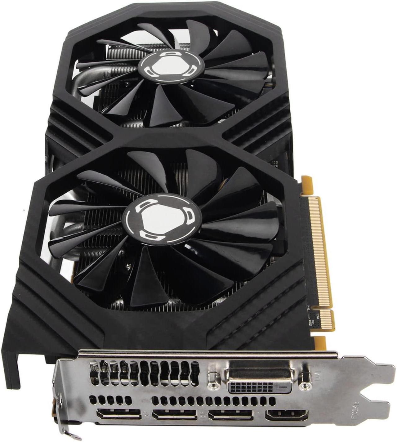 Alt view image 4 of 5 - RX590 Gaming Graphics Card, 8GB GDDR5 256bit 1460MHz Computer Graphics Card, PCIE 3.0 X16 3DP DVI 3D API Desktop PC GPU Graphics Card with Dual Fans, Low Noise and Quiet Work