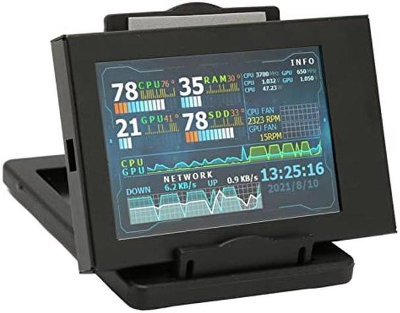 Main image of Zopsc 3.5in Computer Temp Monitor IPS USB Mini Screen PC CPU RAM Data Monitor PC Sensor Panel Dynamic Display Monitor