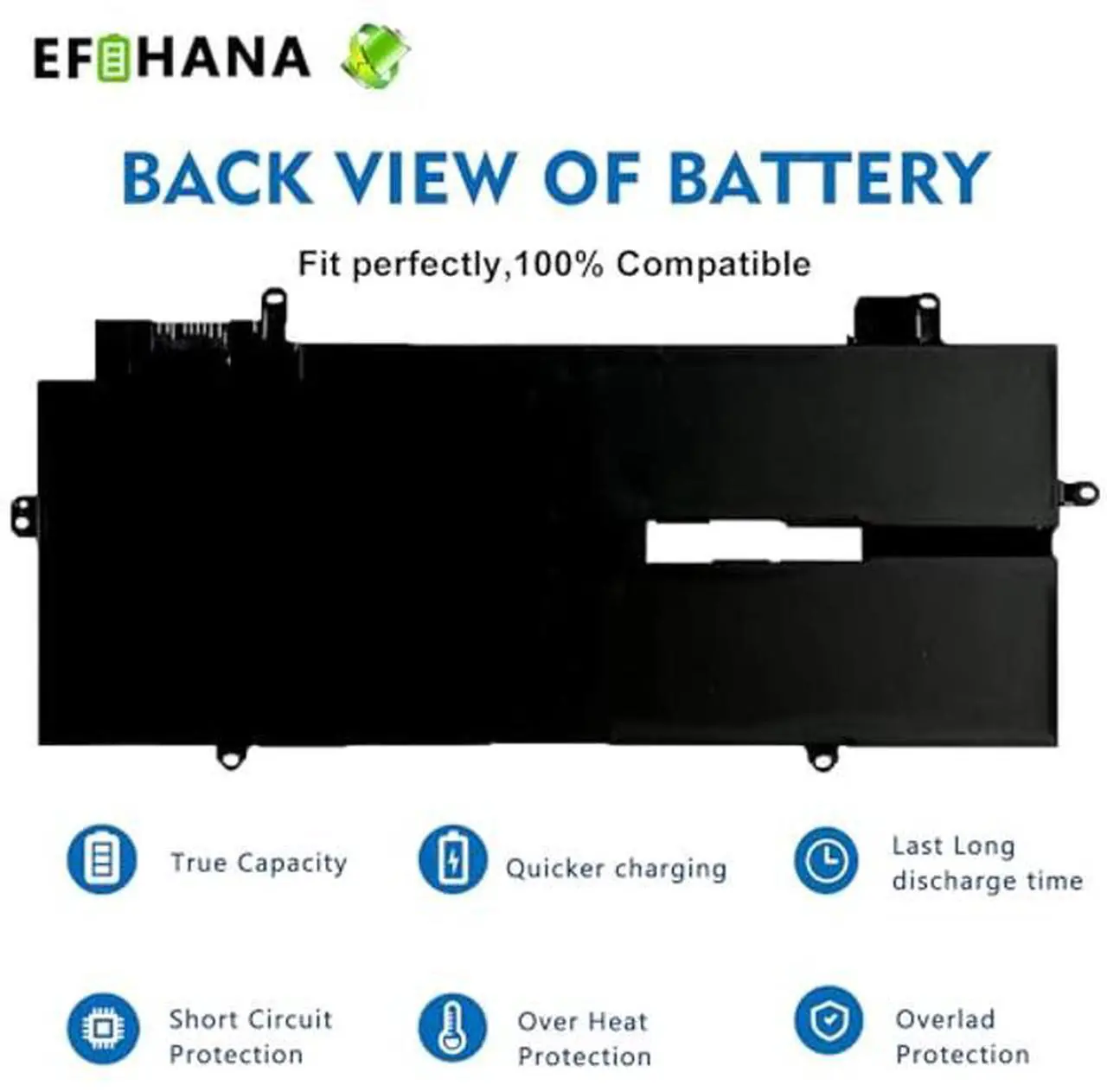 Alt view image 2 of 5 - L20C4P71 SB10T83217 5B10W13974 L20D4P71 L20L4P71 Laptop Battery Replacement for Lenovo ThinkPad X1 Carbon 9th 10th 11th Gen 10th Gen X1 Yoga 6th 7th Gen 2021 Series L20M4P71 L20D4P71 SB10T83216