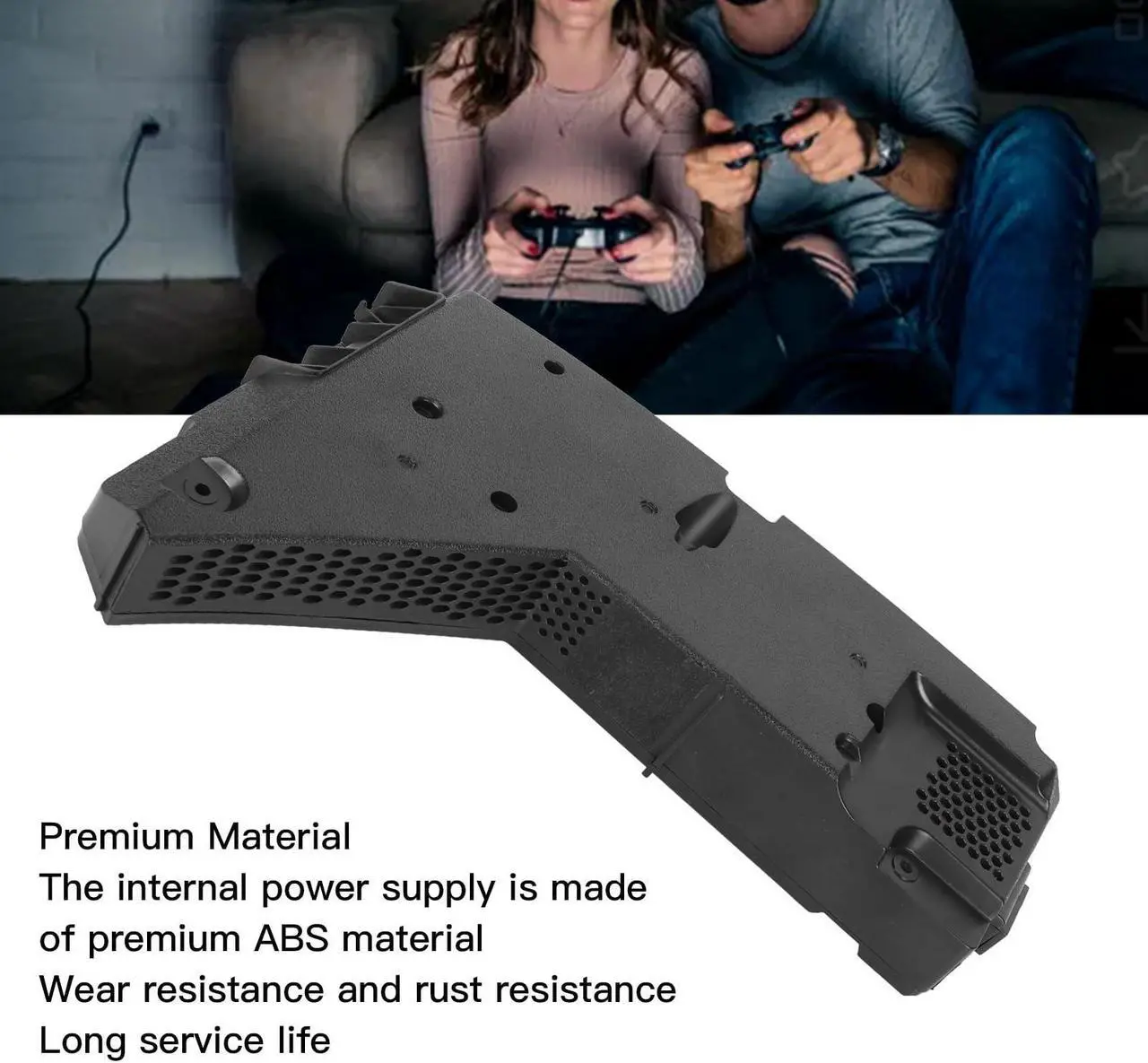 Alt view image 3 of 5 - Septpenta ADP-400FR PA 1401-JT3 Internal Power for PS5 Power Supply, for PS5 CFI 1200 1215 Host Source Replacement, 12V, 31A Console Power Adapter, (Without Plug)