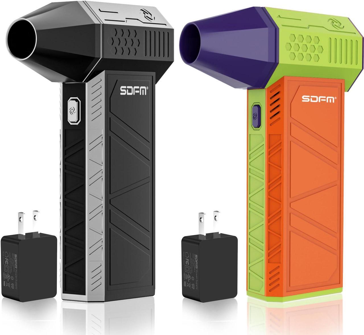 Main image of SDFM Electric Air Duster - 130000RPM Compressed Air Duster,3 Gear Adjustable Jet Dry Blower can Reusable Can for Computer Keyboard,Outdoors,Car,Home.