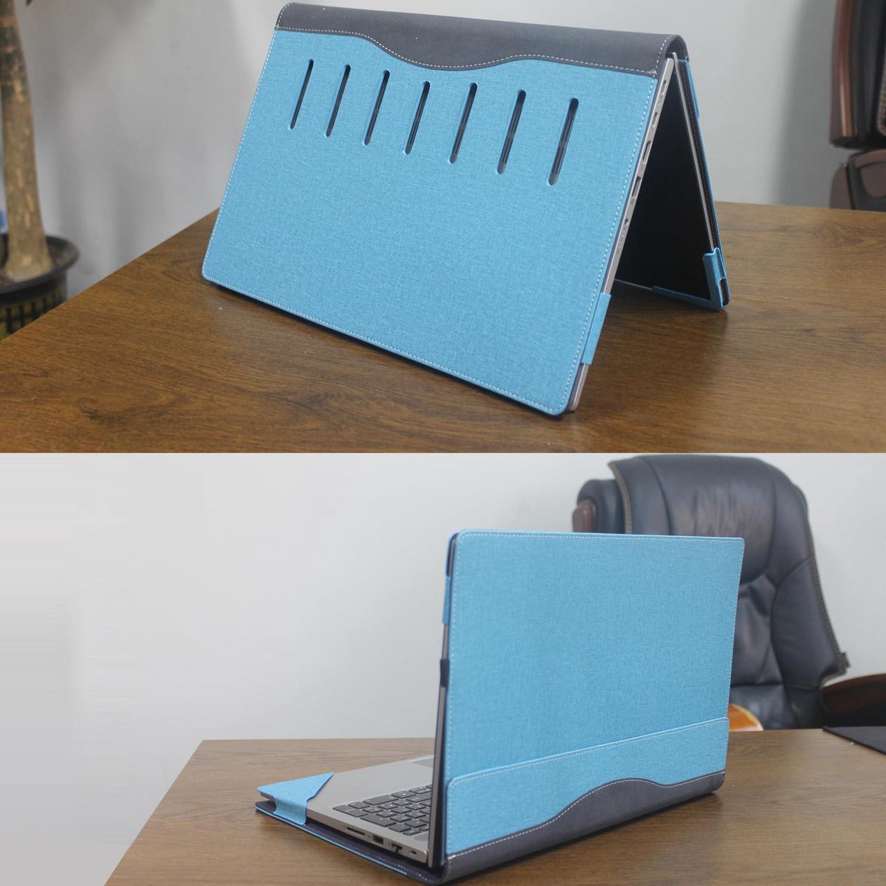 Alt view image 5 of 5 - Laptop Sleeve for HP Spectre X360 16-f 16t-f Envy 16-h/Laptops HP 15z-ef2000 Touch optional/15 The 200 Touch /15-dy5097nr/15-dy2096nr / 15-bp 15-ds 15-dr Computer Bag (15.6inch, Sky Blue)