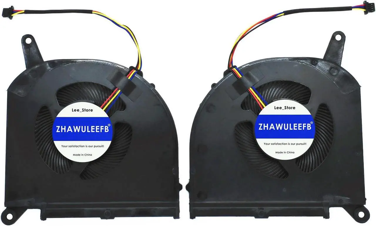 Main image of ZHAWULEEFB New CPU+GPU Cooling Fan for Gigabyte Aorus 15P 15G 17G KB SB WB XB YB YC KC XC RX5G RX7G AERO 15 OLED SA 17 HDR XA RP75XA RP77XA RP77XD AERO 17 RP77 RP75W PLB07010S12HH DC12V (0.7CM Fan)