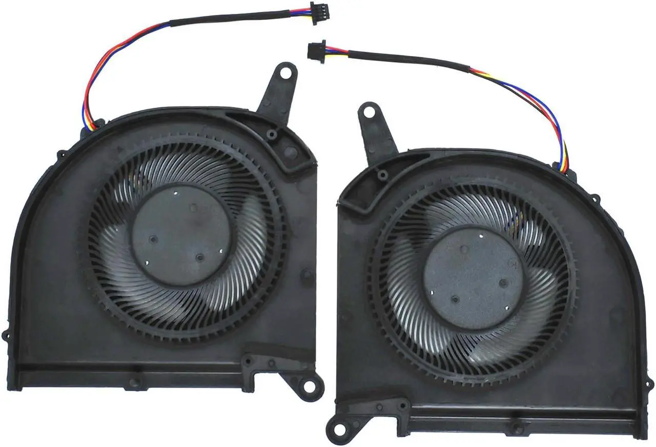 Alt view image 2 of 2 - ZHAWULEEFB New CPU+GPU Cooling Fan for Gigabyte Aorus 15P 15G 17G KB SB WB XB YB YC KC XC RX5G RX7G AERO 15 OLED SA 17 HDR XA RP75XA RP77XA RP77XD AERO 17 RP77 RP75W PLB07010S12HH DC12V (0.7CM Fan)