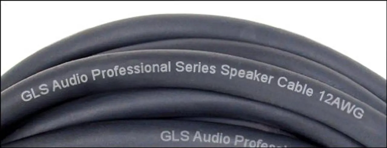 Alt view image 2 of 5 - GLS Audio 50 feet Speaker Cable 12AWG Patch Cords - 50 ft Speakon to Speakon Professional Cables Black Neutrik NL4FX (NL4FC) 12 Gauge Wire - Pro 50' Speak-on Cord 12G - Single