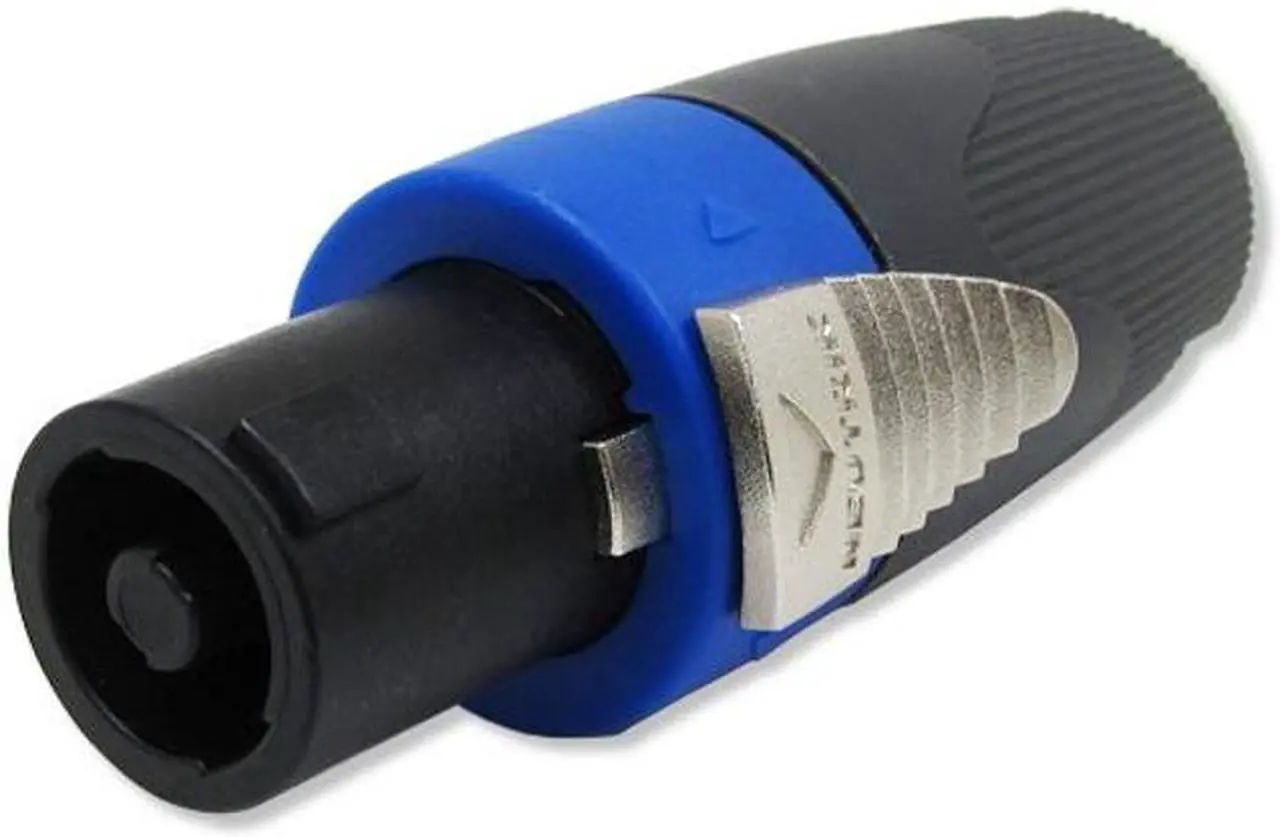 Alt view image 3 of 5 - GLS Audio 50 feet Speaker Cable 12AWG Patch Cords - 50 ft Speakon to Speakon Professional Cables Black Neutrik NL4FX (NL4FC) 12 Gauge Wire - Pro 50' Speak-on Cord 12G - Single