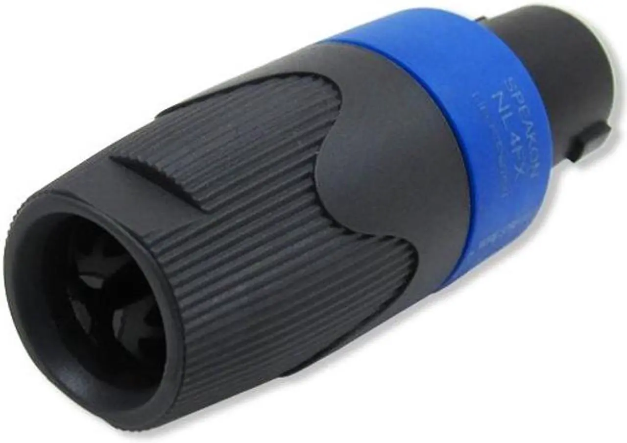 Alt view image 4 of 5 - GLS Audio 50 feet Speaker Cable 12AWG Patch Cords - 50 ft Speakon to Speakon Professional Cables Black Neutrik NL4FX (NL4FC) 12 Gauge Wire - Pro 50' Speak-on Cord 12G - Single