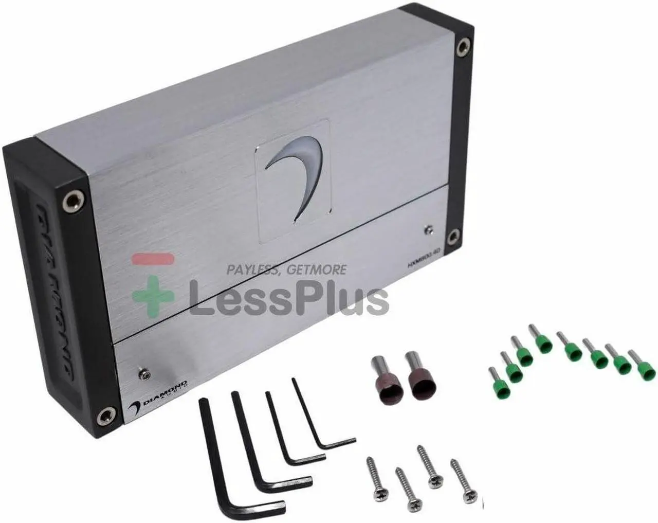 Alt view image 5 of 5 - Diamond Audio HXM800.4D 4-Channel 800W RMS Class D Full Range HXM Series Amplifier