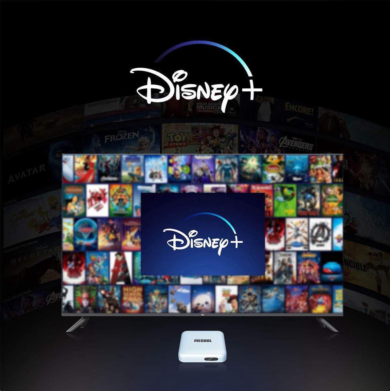 Alt view image 5 of 5 - MECOOL KM2 Android TV Netflix 4K with Google Assistant Build in 4K HDR Streaming Media Player Google Certified Free HDMI Cable