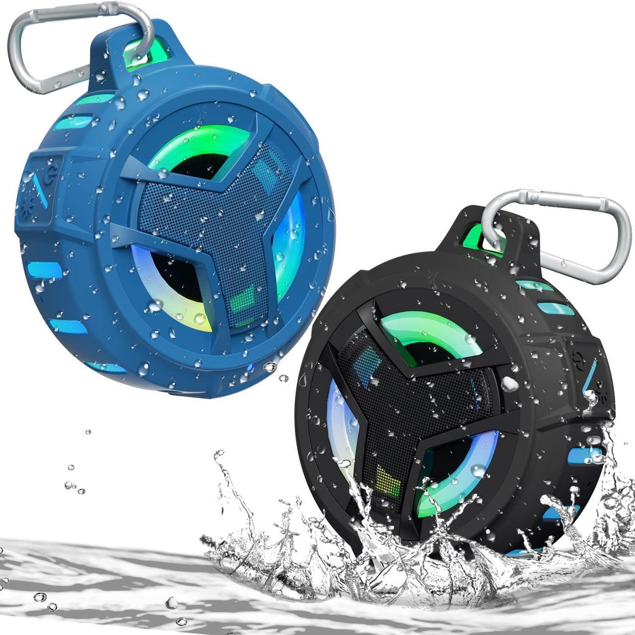 Main image of EBODA Bluetooth Shower Speaker, IPX7 Waterproof Portable Wireless Small Speakers, Floating, 24H Playtime for Home, Beach, Pool, Kayak, Hiking, Boat Accessories, Gifts for Boys, Girls