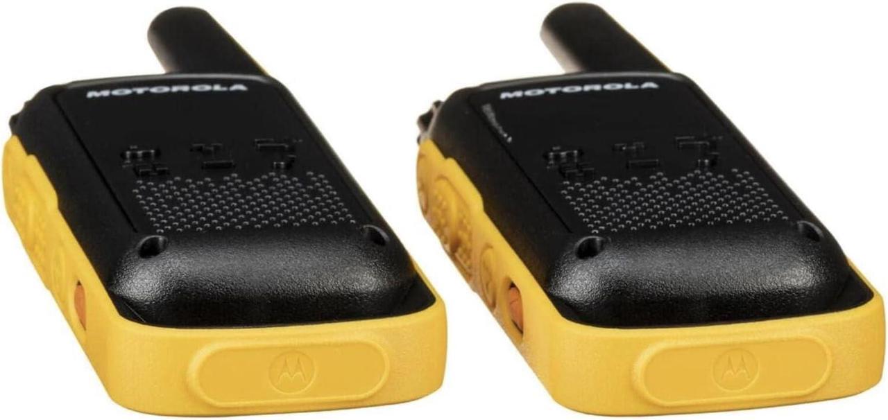 Alt view image 5 of 5 - Motorola Talkabout T470 Two Way Radio 6-Pack Walkie Talkies Black/Yellow 22 Channels License Free