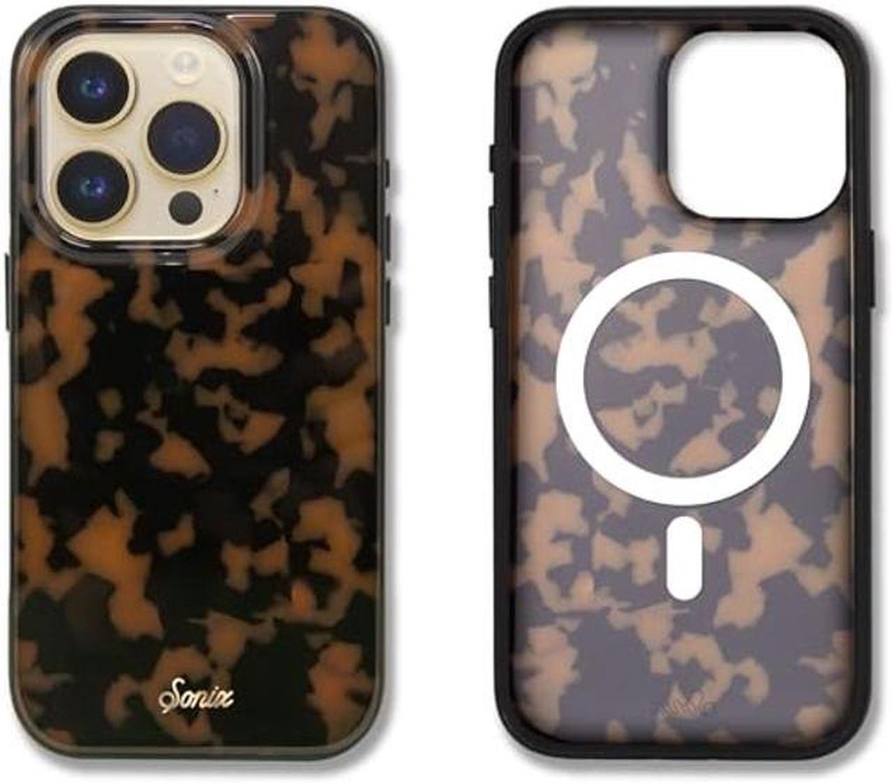 Main image of Sonix Case for iPhone 15 Pro Max | Compatible with MagSafe | 10ft Drop Tested | Tortoise Shell | Brown Tort