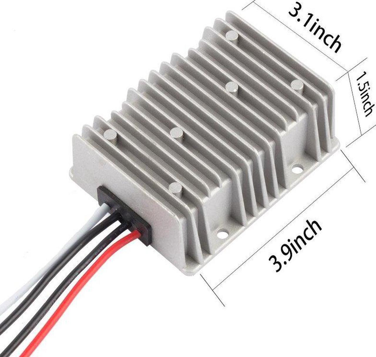 Alt view image 2 of 5 - uxcell Voltage Converter DC 48V to DC 24V 22A 528W Waterproof Power Transformer