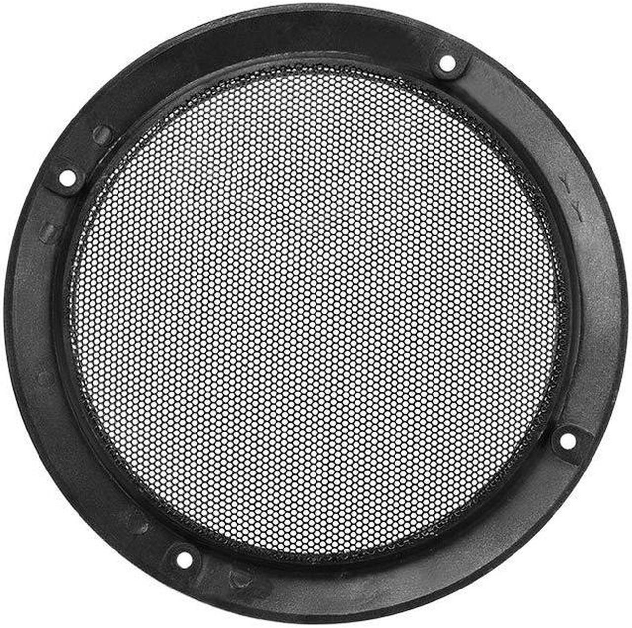 Alt view image 3 of 4 - uxcell 4pcs 6.5" Mounting Hole Diagonal Distance Speaker Grill Mesh Subwoofer Guard Protector Cover