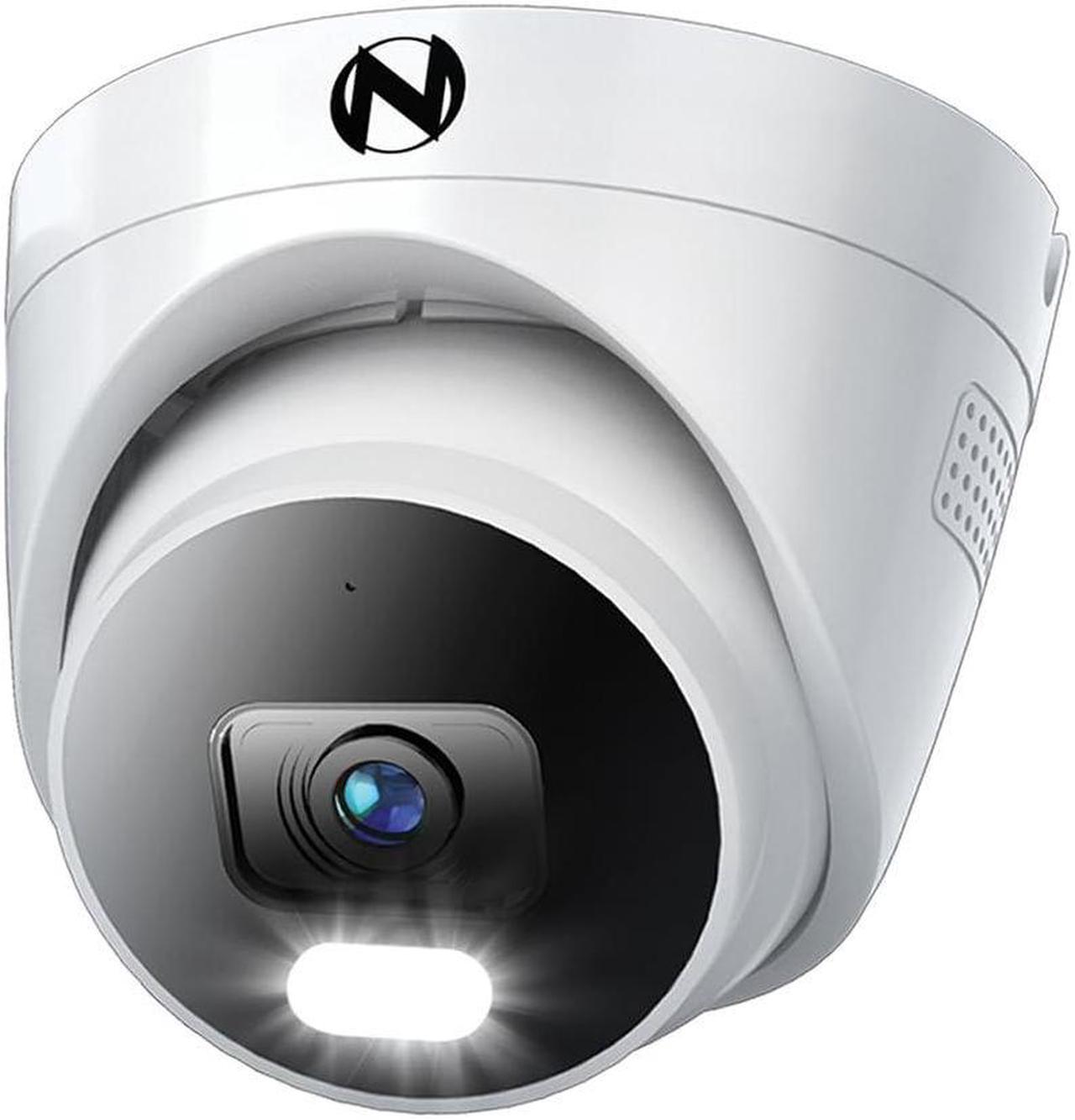 Main image of Night Owl Add On Wired IP 4K HD Indoor/Outdoor Deterrence Dome Camera with 2-Way Audio (1-Pack) - Camera Cable Not Included (Requires Compatible NVR - Sold Separately)
