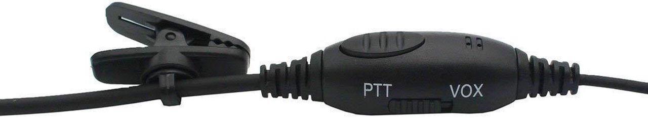 Alt view image 3 of 5 - GoodQbuy Two Way Radio Overhead Headsets Headphones with Boom Mic is compatible with Midland GMRS FRS GXT LXT GXT1000VP4 GXT1050VP4 LXT500VP3 LXT600VP3 LXT118 LXT380 2-pin