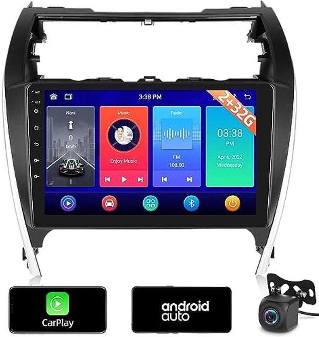 Main image of [2+64G] Android 13 Radio for Toyota Camry 2012 2013 2014 - Wireless Apple Carplay and Android Auto -10.1 inch Touchscreen Car Stereo with AHD Backup Camera, GPS/WiFi/Mirror Link/EQ/FM/RDS Radio