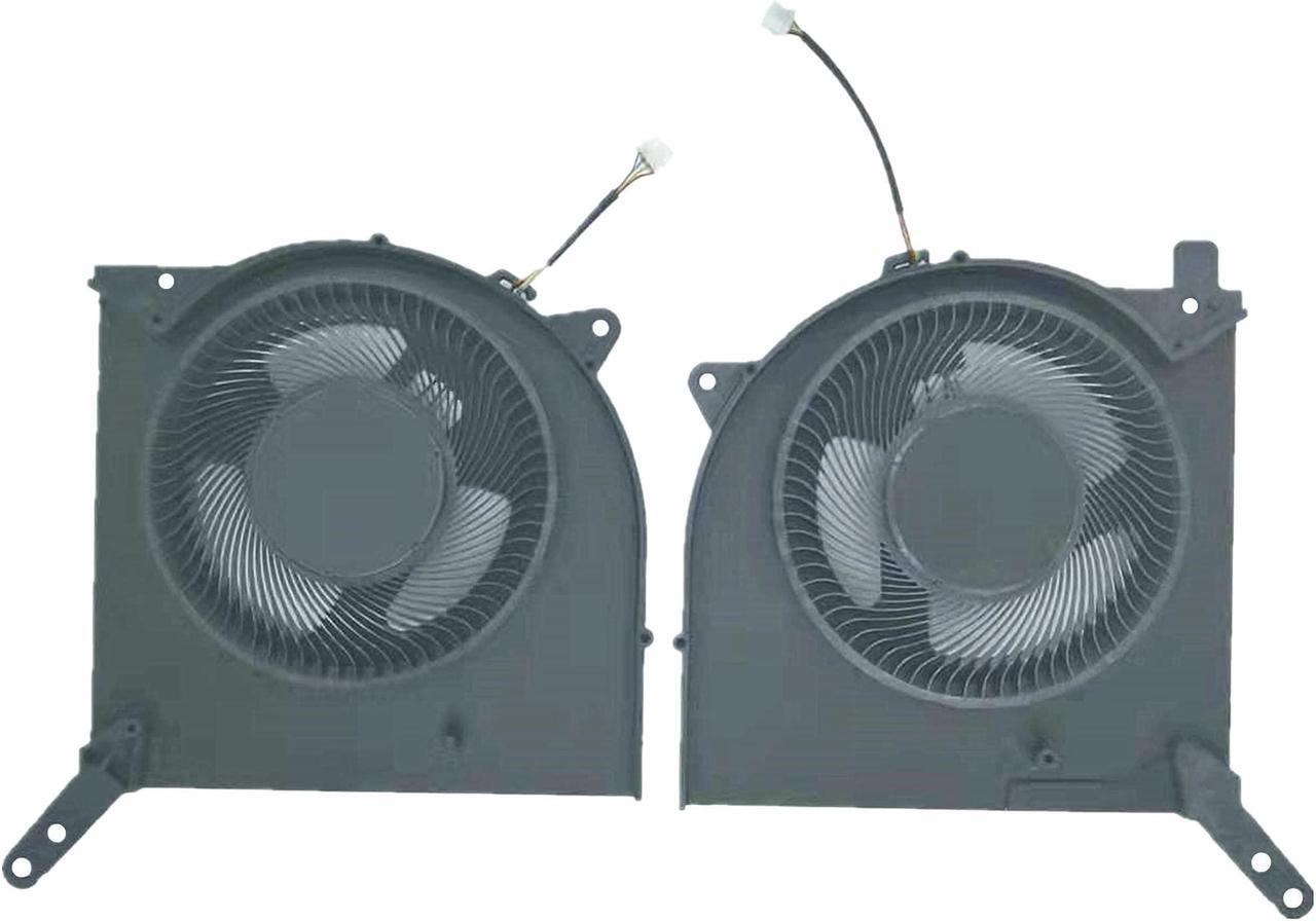 Alt view image 2 of 2 - QUETTERLEE Replacement New Laptop CPU+GPU Cooling Fan for Lenovo Legion R9000P Y9000P 2021H Series DC5V 0.5A DFS5K2230528283A FNKB DFS5L32G164860 FNRU Fan