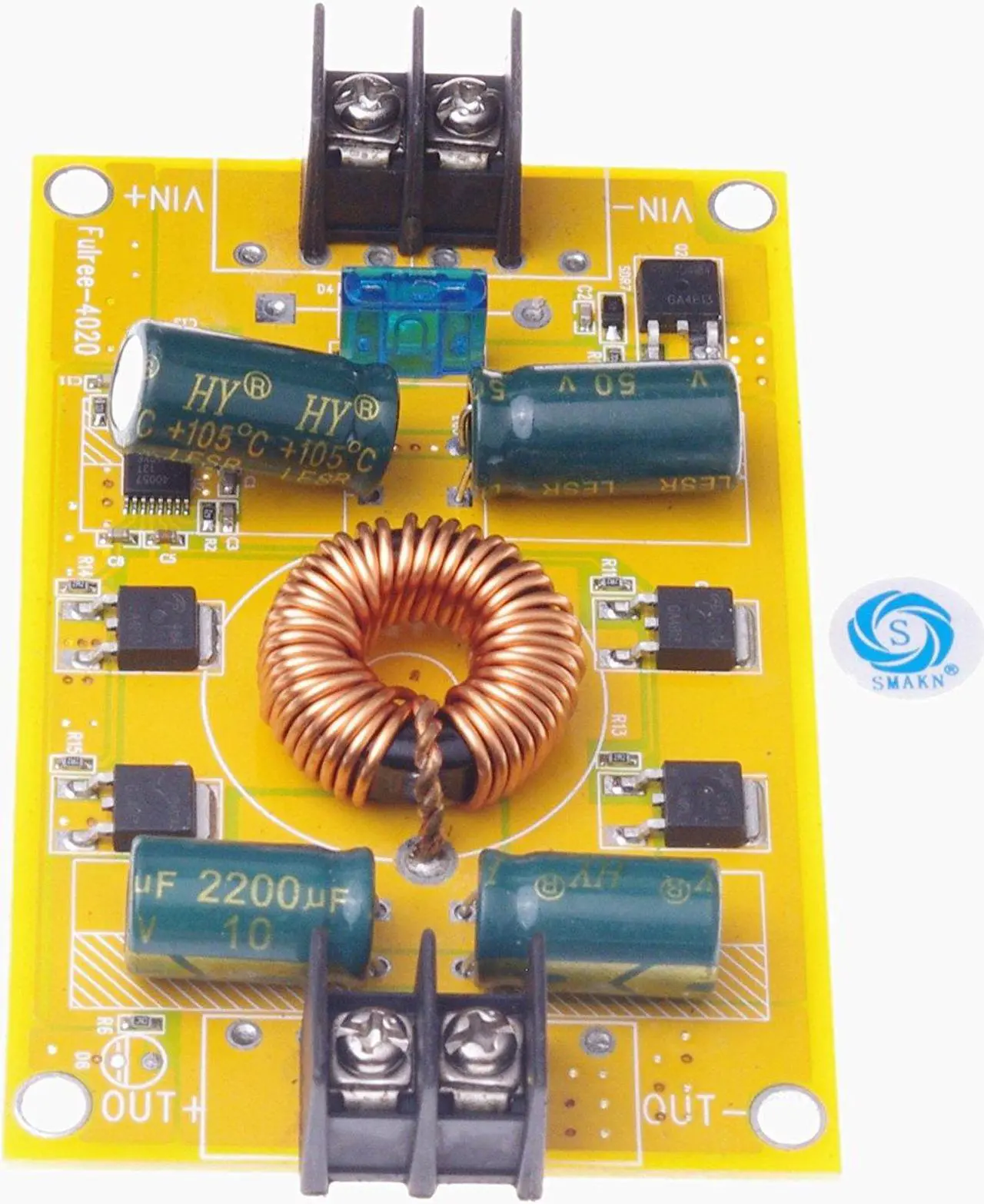 Alt view image 4 of 5 - SMAKN DC/DC Converter Step Down 12V/24V/36V 12V 24V 10-40V to 5V/20A 5V 20A 100W Power Supply Module