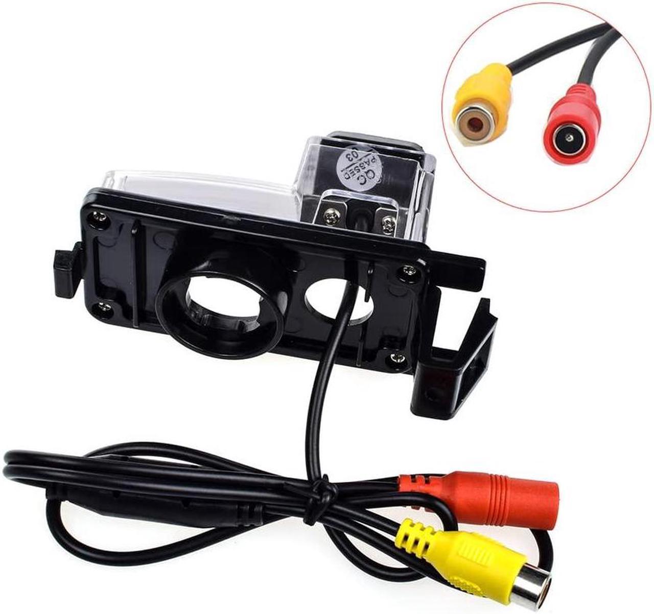 Alt view image 3 of 5 - Vlicevrn HD Full Vehicle Car Rear View Camera Dynamic Trajectory Tracks Line Night Vision Backup Parking Camera for Nissan Versa Tiida Livina Pulsar Latio Fairlady Z 350Z 370Z GT-R (R35) Leaf
