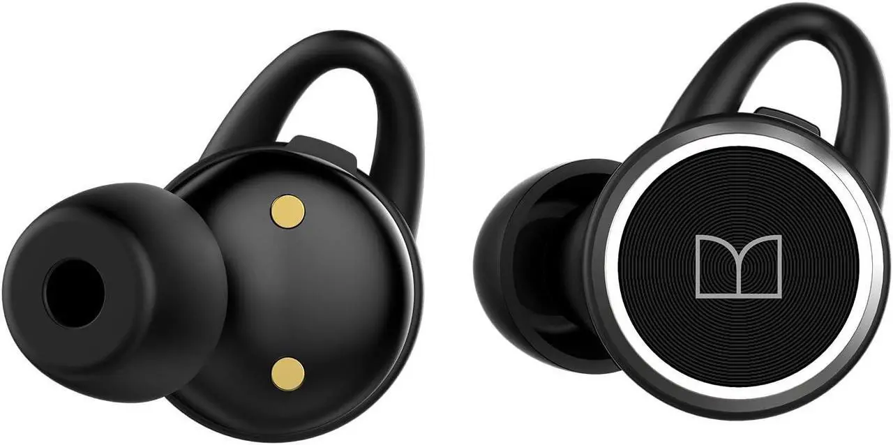 Alt view image 2 of 5 - Monster Clarity 101 AirLinks Wireless Earbuds, Bluetooth 5.0 in-Ear Headphones with Charging Case, Stereo Earphones Deep Bass Sound, IPX5 Waterproof, Built-in Mic, Clear Call, Secure Fit for Sports