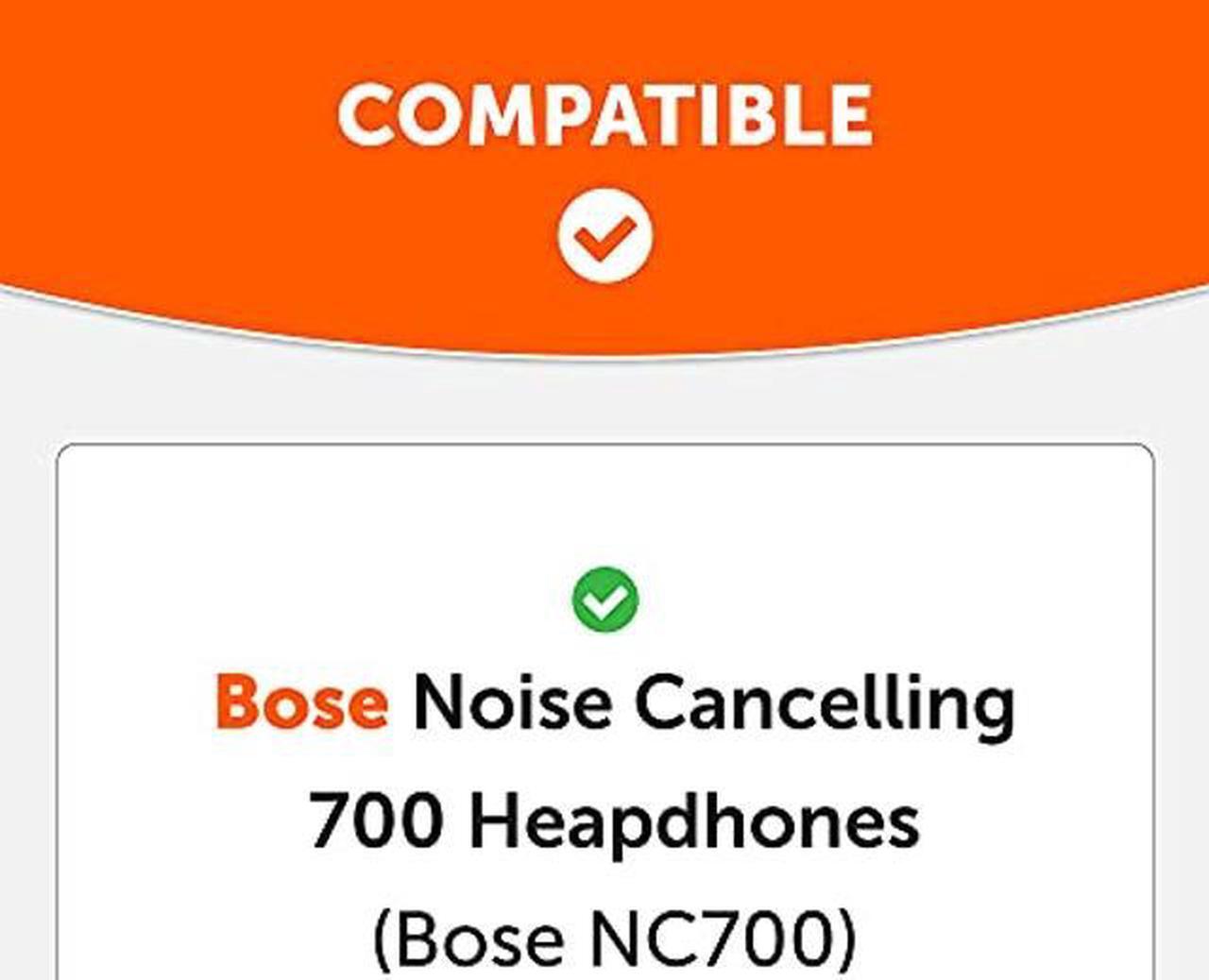Alt view image 2 of 5 - WC Wicked Cushions Upgraded Replacement Ear Pads for Bose 700 Noise Cancelling Headphones (NC700) - Softer PU Leather, Luxurious Memory Foam, Added Thickness, Extra Durable Ear Cushions | (Silver)
