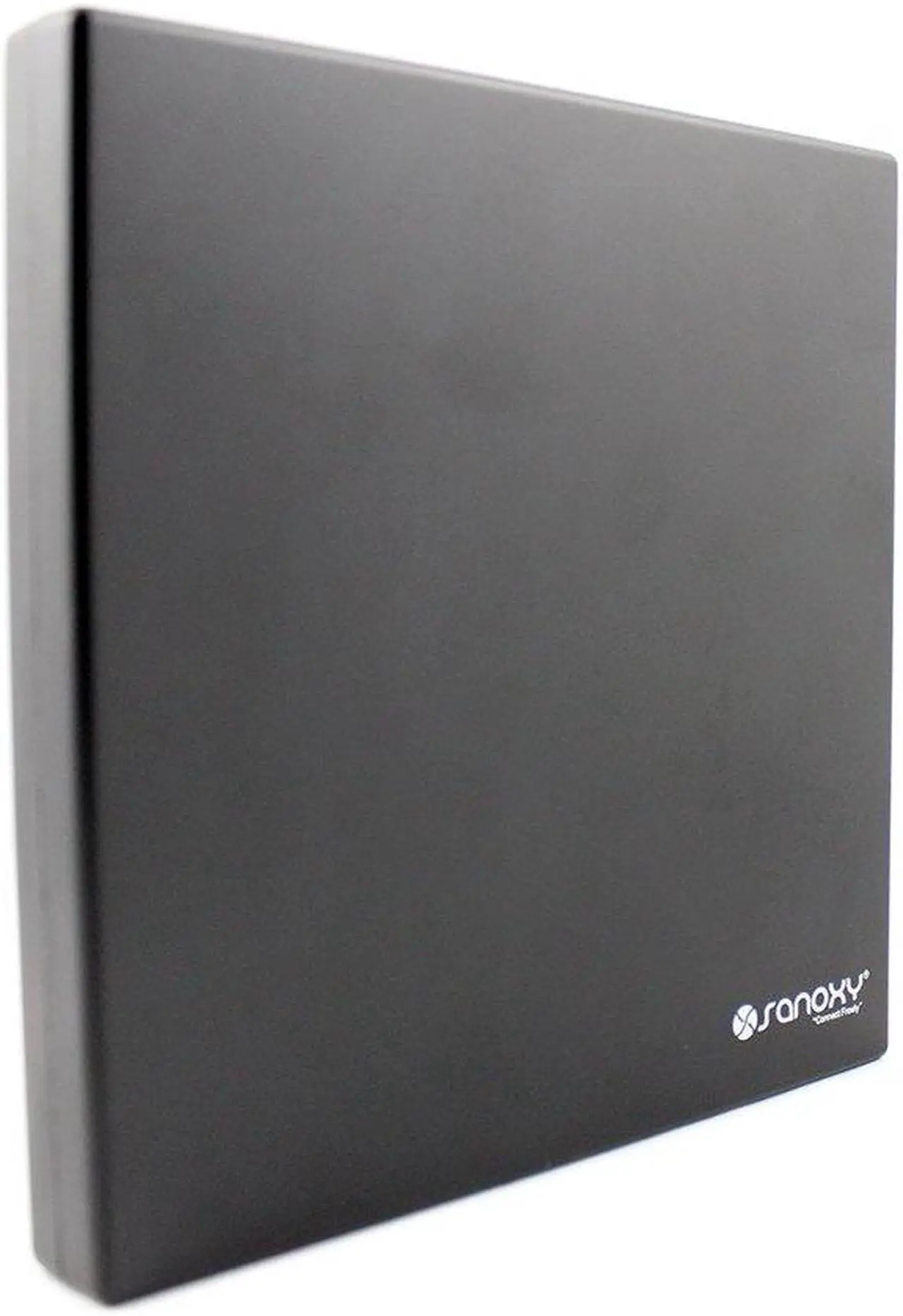 Alt view image 2 of 5 - SANOXY Slim USB 2.0 External Portable 24x CD-Rw.8xDVD 24xcd-rom USB COMBO DRIVE-USB2-CDDVDCOMBO (BLACK)