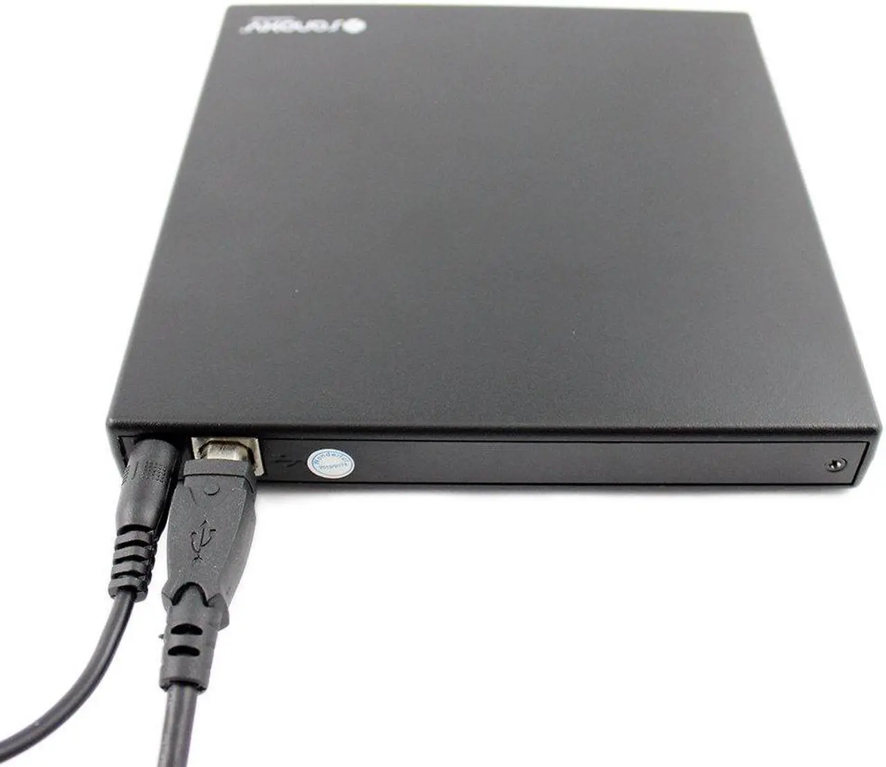 Alt view image 5 of 5 - SANOXY Slim USB 2.0 External Portable 24x CD-Rw.8xDVD 24xcd-rom USB COMBO DRIVE-USB2-CDDVDCOMBO (BLACK)