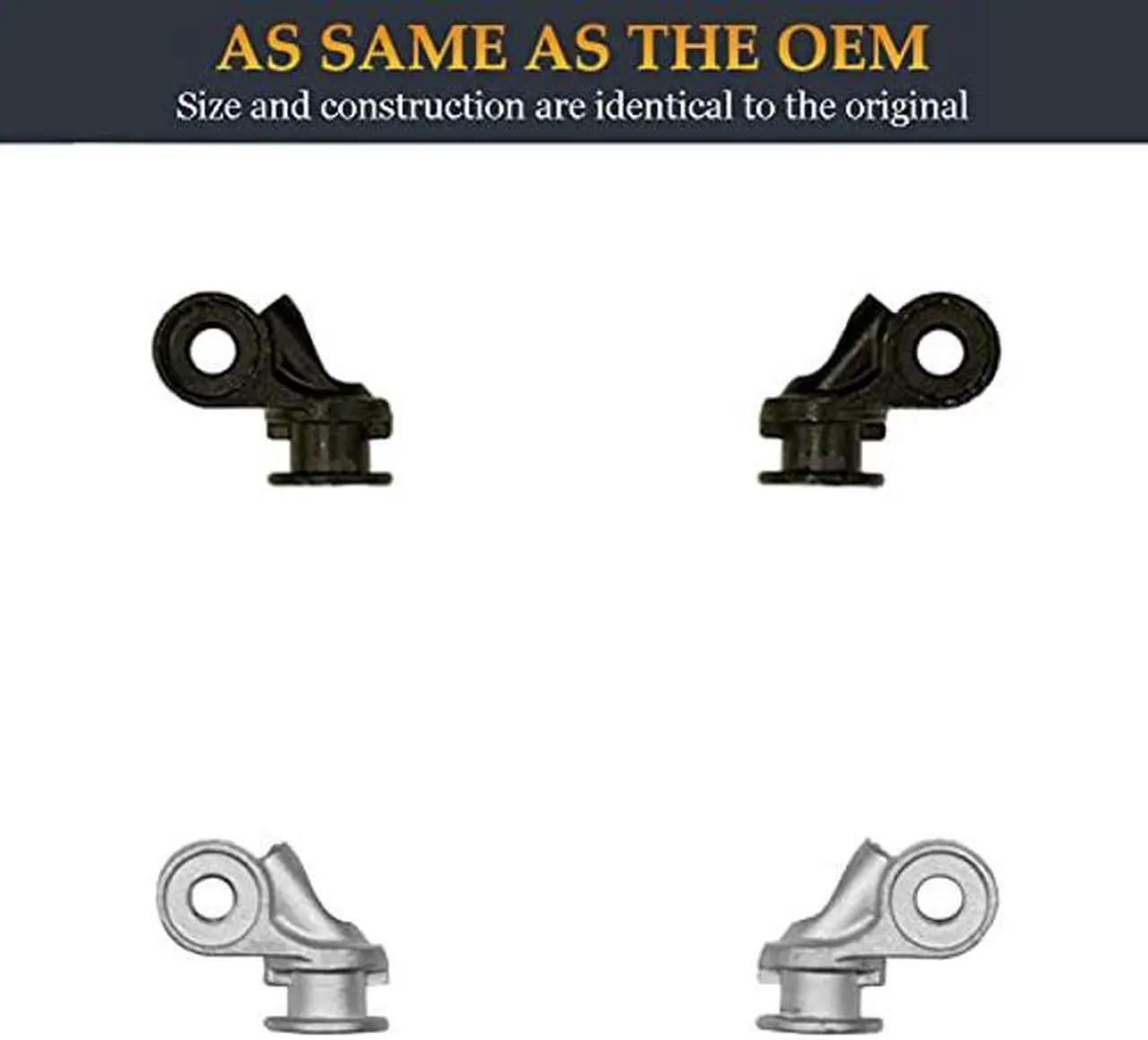Alt view image 4 of 5 - QuietComfort 35 I II Metal Hinge Swivel as Same as The OEM QC35 Hinge Replacement Parts Accessories Compatible with Bose QuietComfort 35/QuietComfort 35 II/QC35/QC35 II/QC45/QC25 Headphones (Black)