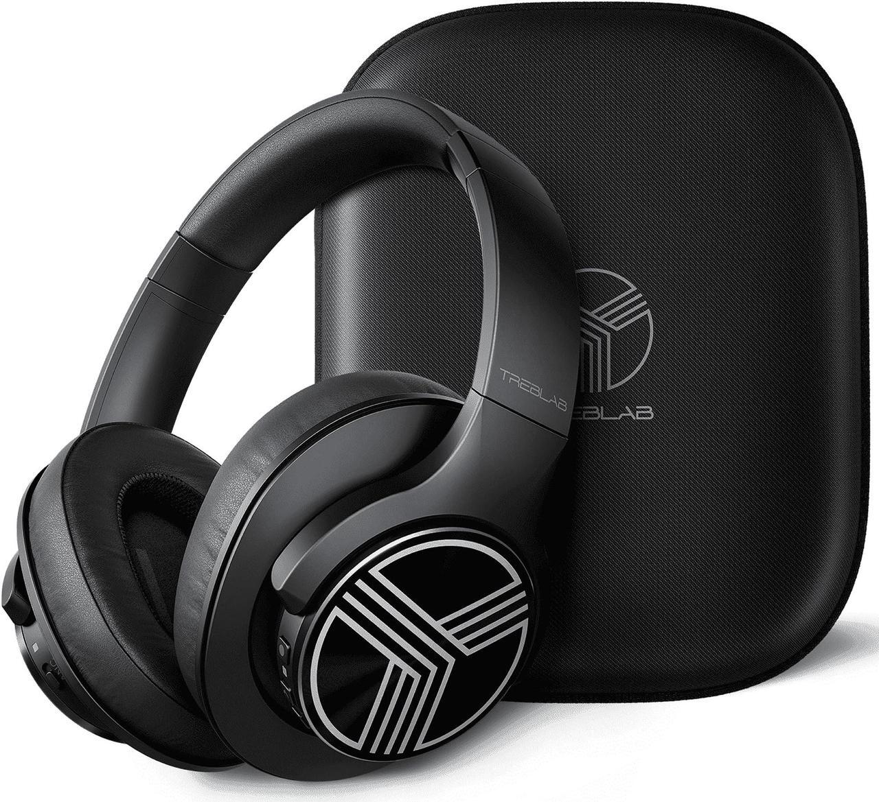 Main image of TREBLAB Z2 Bluetooth Headphones Over The Ear - Active Noise Cancelling Headphones Wireless, 35H Battery Life, Workout Headphones with Mic for Sport, Gym, w/Deep Bass, Signature-HD Sound